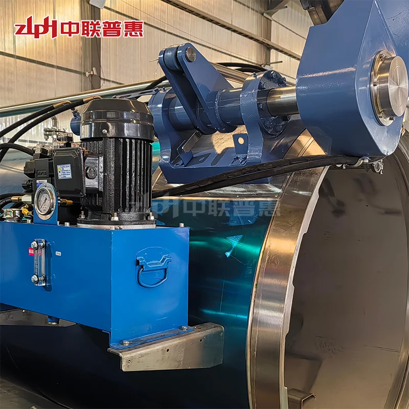 ZLPH Canned Meat  Food Automatic up Door Steam Retort Autoclave Steam Generator