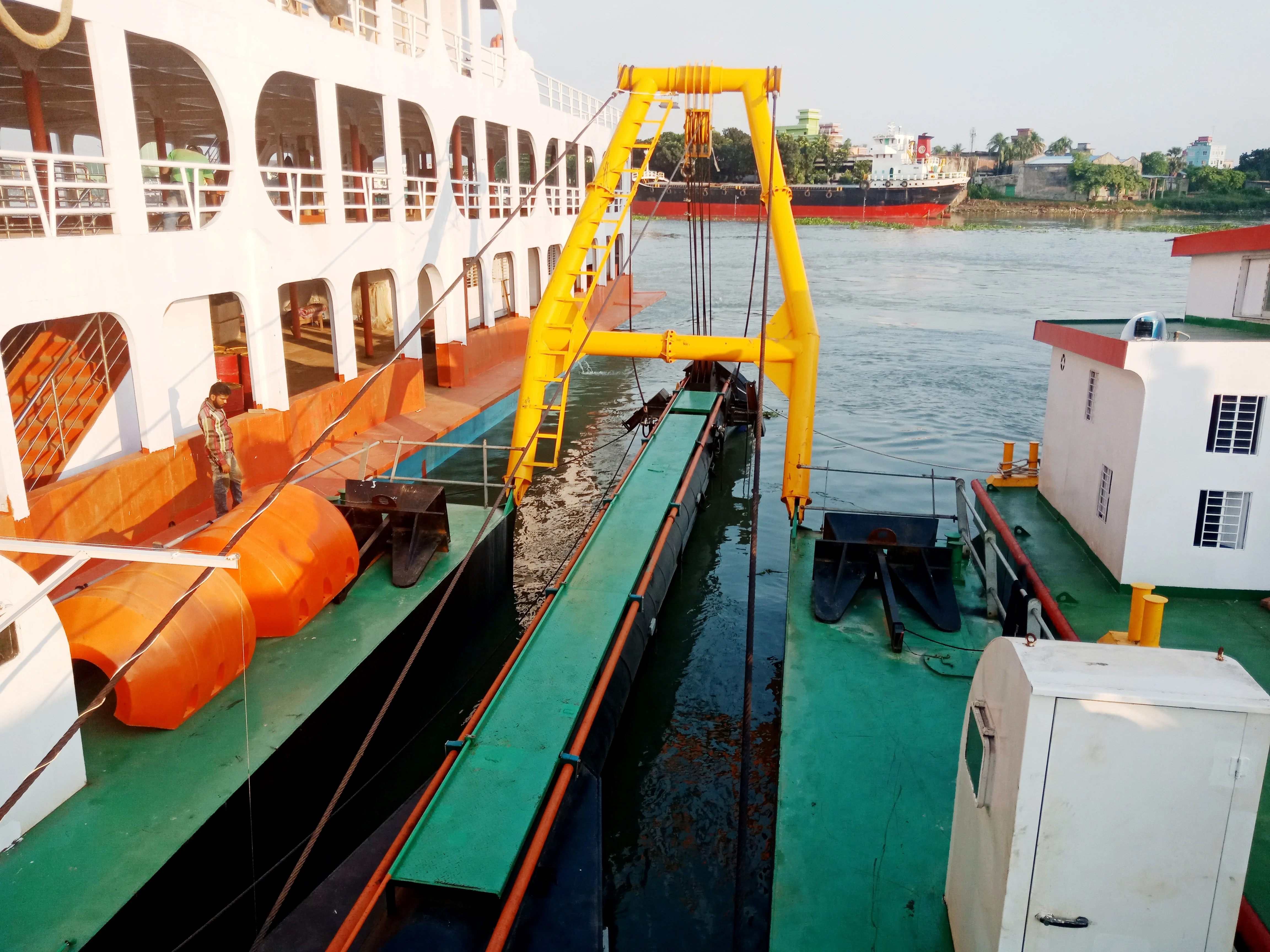 20 inch  cutter suction dredger for sand dredging