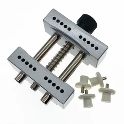 Aluminum fixing base large size rubber seat Watch fixing fixture Watch repair tool