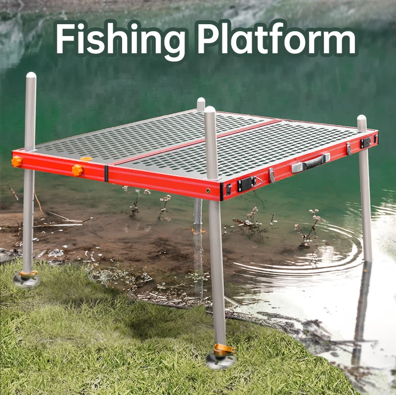 High Quality Aluminium Alloy 800*1000mm fishing platform