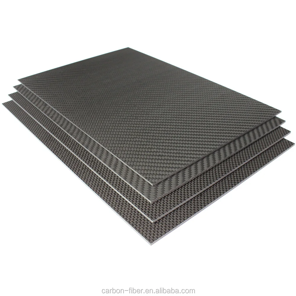 500*500*2mm carbon fiber sheet high strength carbon fiber plate sheet for cell phone cases