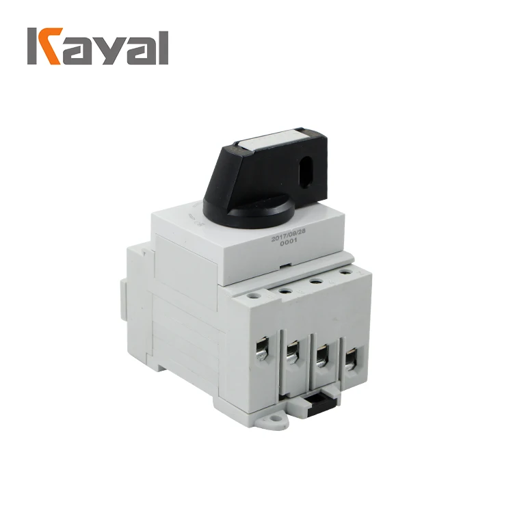 
KAYAL ip67 electrical automatic isolator rotary switch 