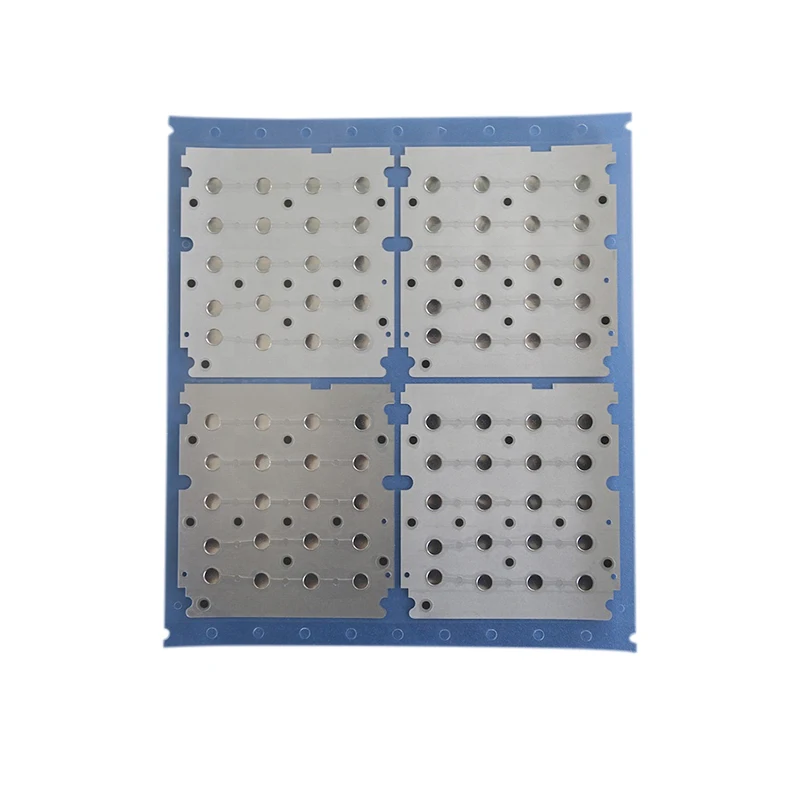 минимальная заказная PET серебряная печатная металлическая решетка с металлическим куполом, пригодная для POS Verifone