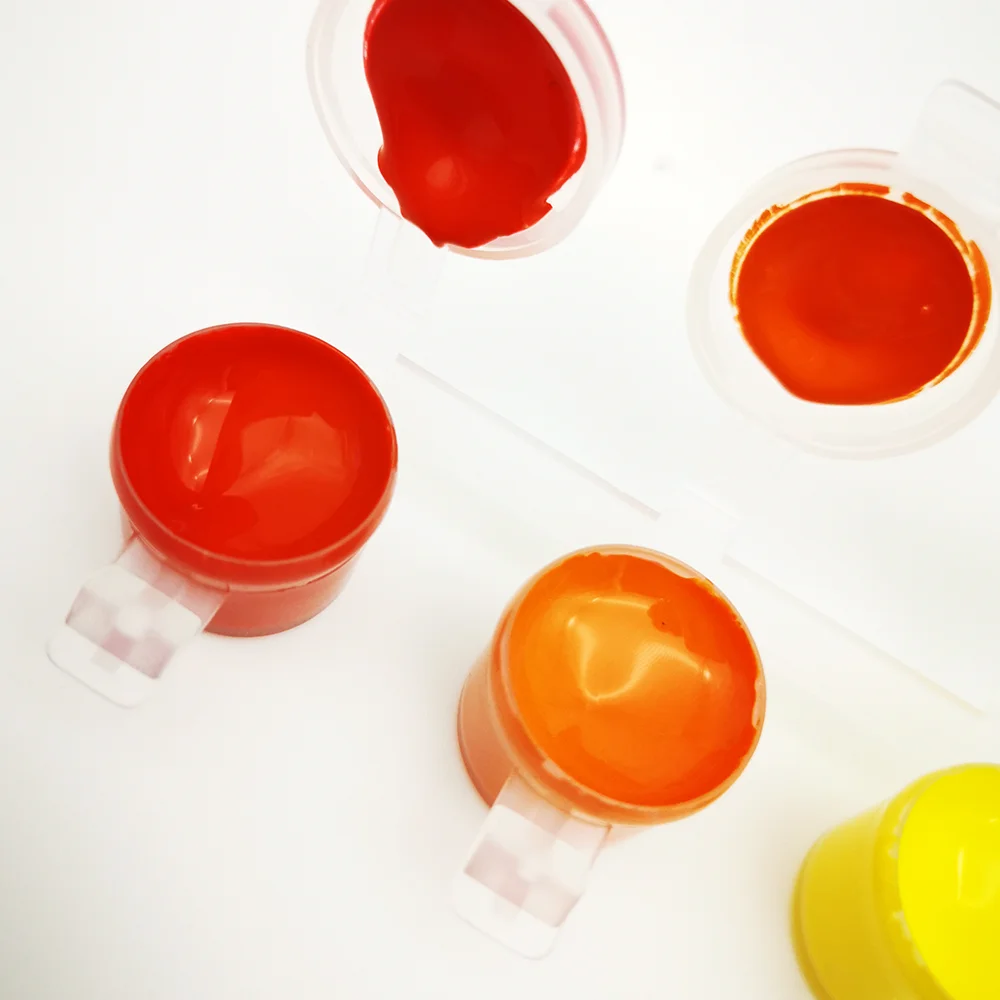 Factory Direct Sale 12 Washable Poster Paint Finger Paint for Kids