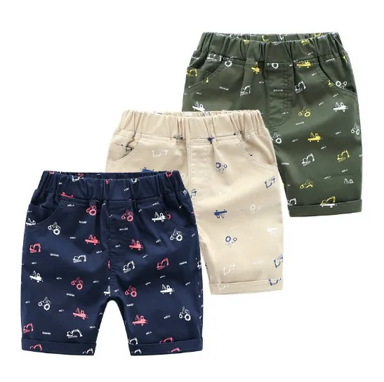 
Lovely Tree Design Child Boy Casual Beach Shorts Summer Trousers for Kid Clothes 