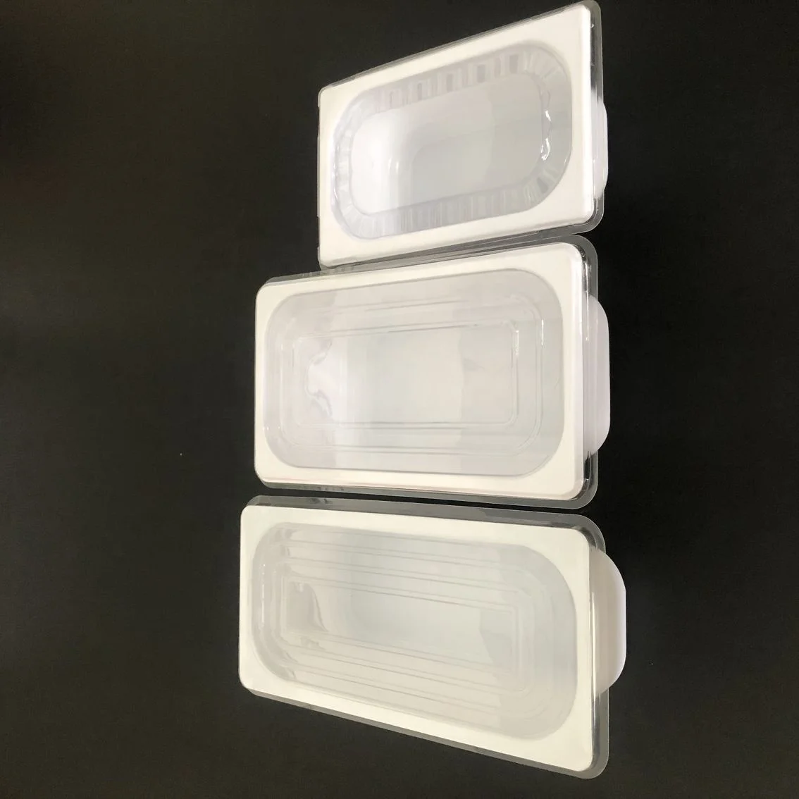 4l/2.5l/5l   Grey color ice cream containers with customized design