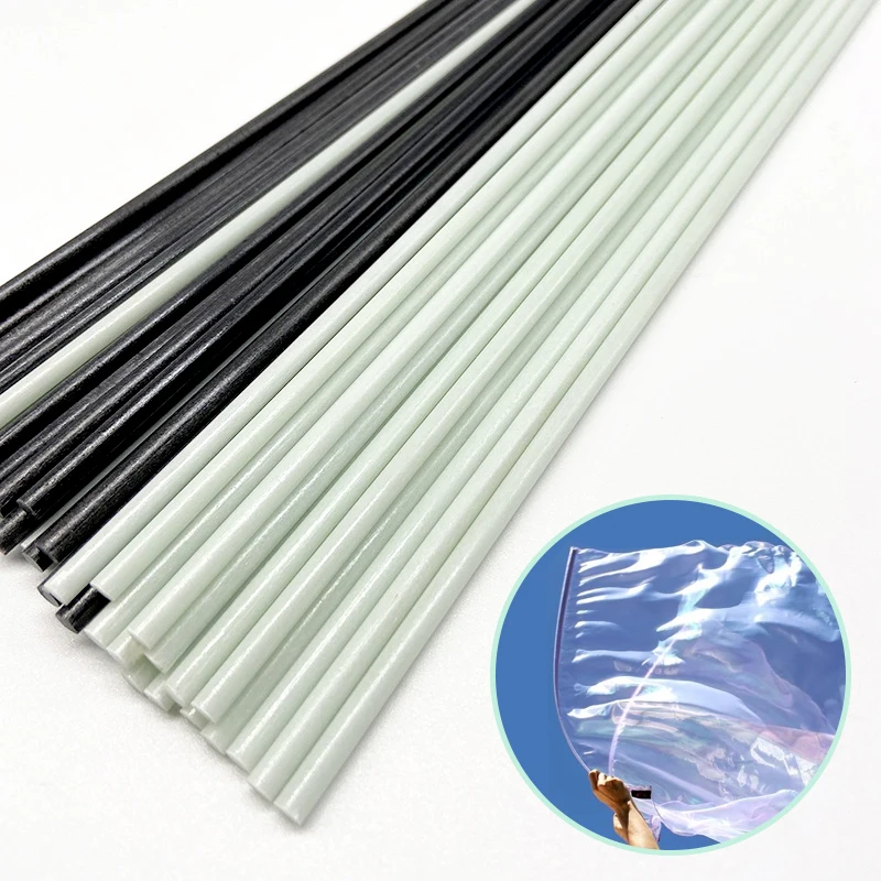 Various Size Pultruded profiles flexible flag rod for worship flag for dance