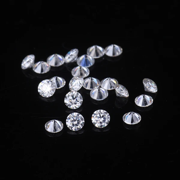 Starsgem 0.8-2.9mm DEF VS VVS Round Brilliant Cut Loose Melee Moissanite Stone Wholesale For Jewelry Making