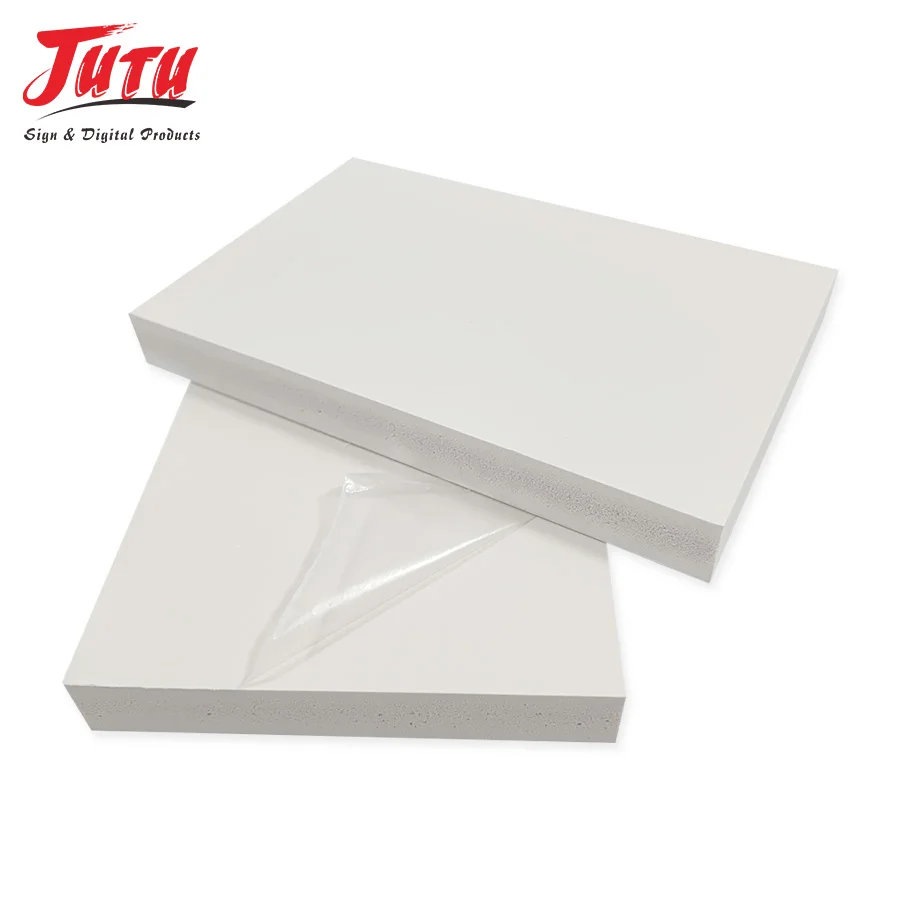 JUTU Manufacturer white wpc board plastic sheet co-extrusion pvc sheet expanded pvc celuka board pvc foam sheet