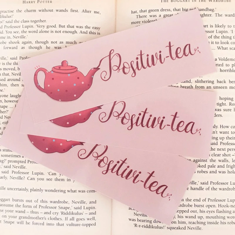 Симпатичная кавайная забавная Закладка-планировщик, прозрачная пластиковая Закладка на заказ