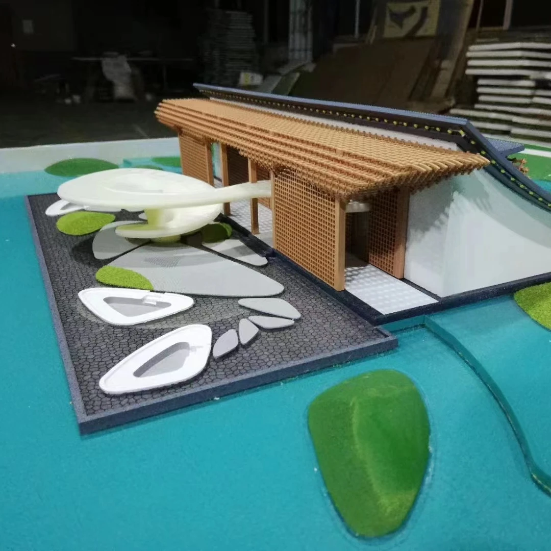 Customized high-end building simulation model sales model display