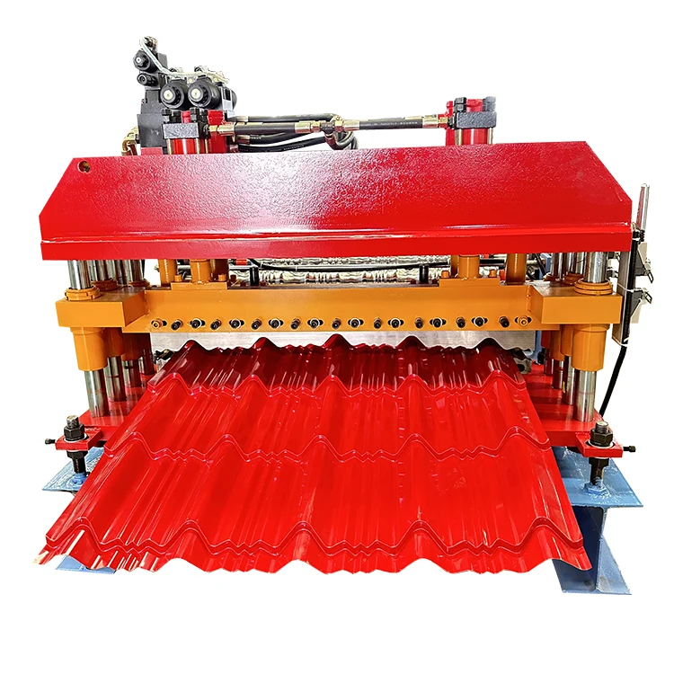 New High Quality Africa market step tile roofing tile sheet roll forming machine