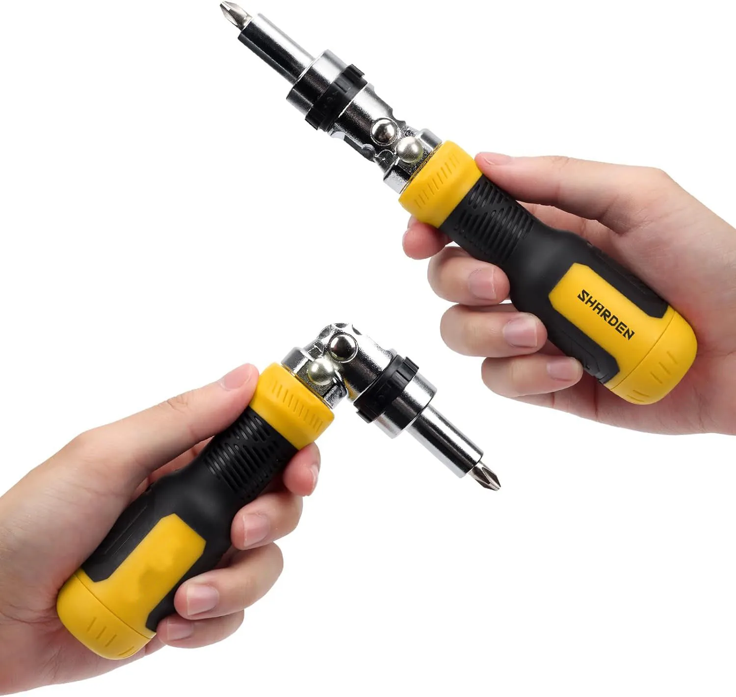 Ratcheting Screwdriver Multi Bit Screw Driver 13-in-1 Tool