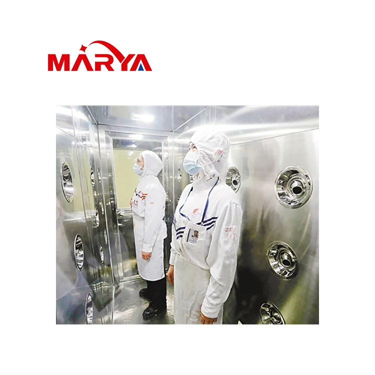 Marya China supplier pharmaceutical laboratory ISO standard customized dust free air shower with CE certificate