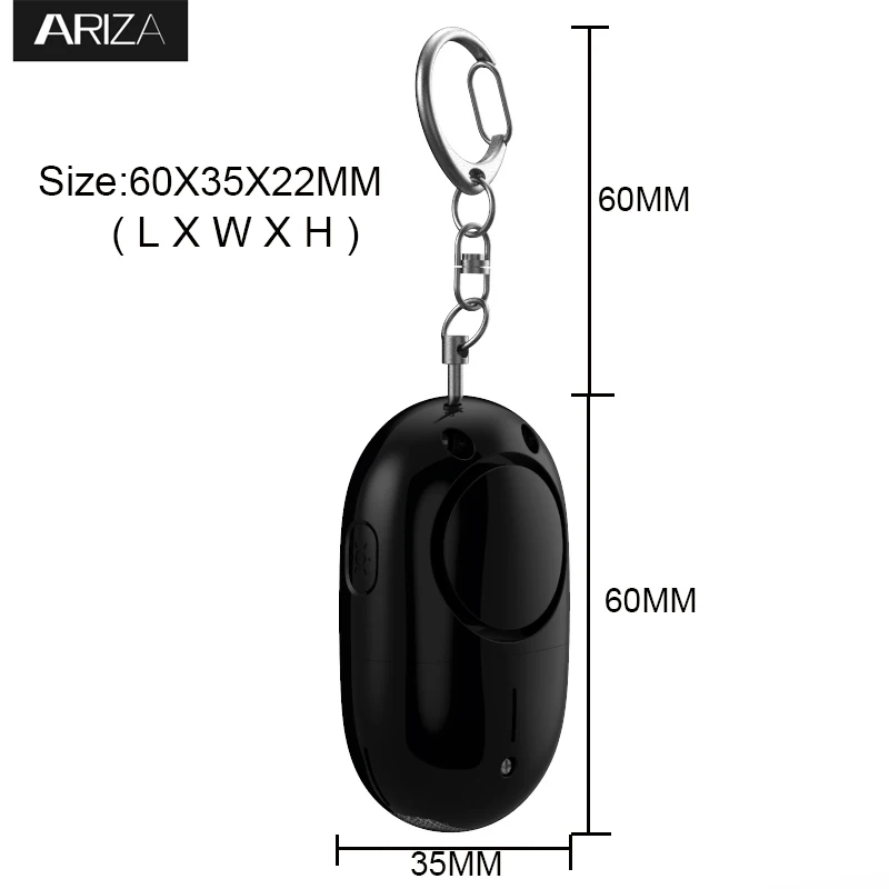  130db Потяните Pin личный охранной сигнализации Sos аварийный брелок для больного