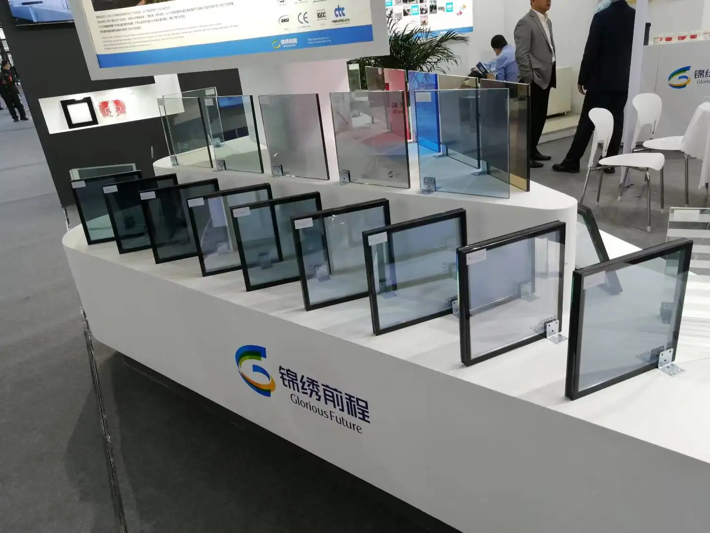 insulated building facade glass greenhouse tempered insulating glass panels double glazing glass for door inserts