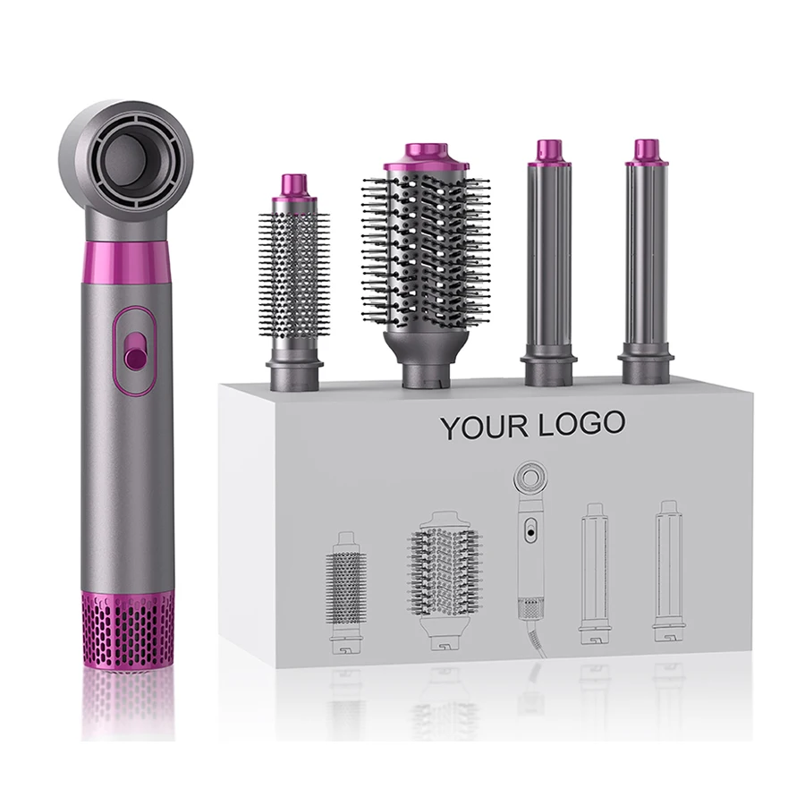 Профессиональная щетка для выпрямления волос портативные электрические расчески щетки завивки 5 в 1