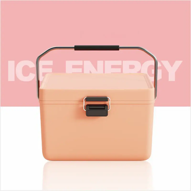 JETSHARK outdoor Camping Picnic food fresh Ice cooler 12L Portable Pu Insulated Cooler Box car Mini ice chest cooler box