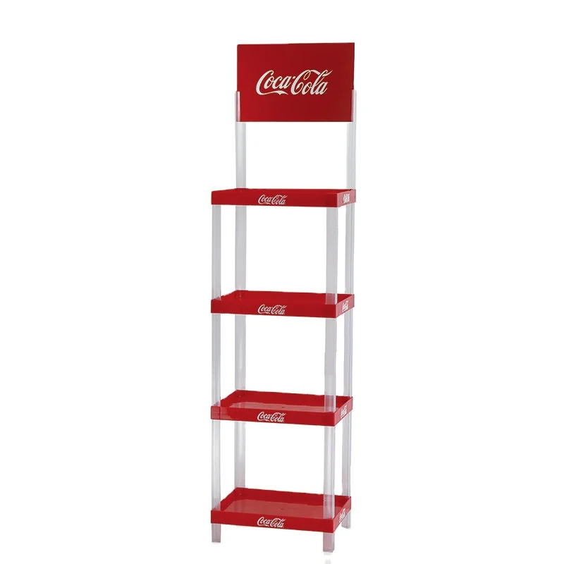 Supermarket Plastic Shelves Display Rack Plastic Shelf