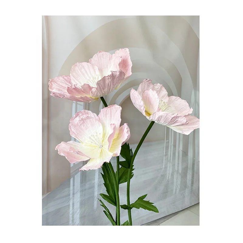 Wedding Supplier Artificial Flowers Large Size Paper Giant Flowers And Plants Decorative Flowers For Wedding Event Party