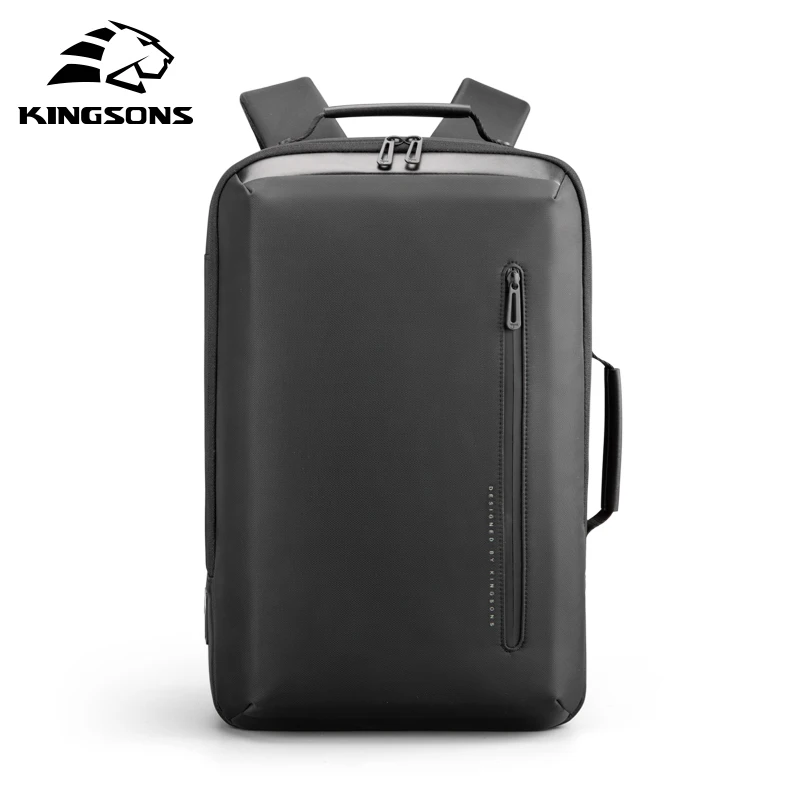 Рюкзак Kingsons для ноутбука с USB-портом новый дизайн модная нейлоновая сумка 15 6 дюйма водонепроницаемая мужчин
