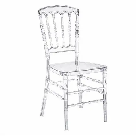 Wholesale plastic wedding Party Chairs Transparent Chiavari Chair clear Resin Chiavari Chair
