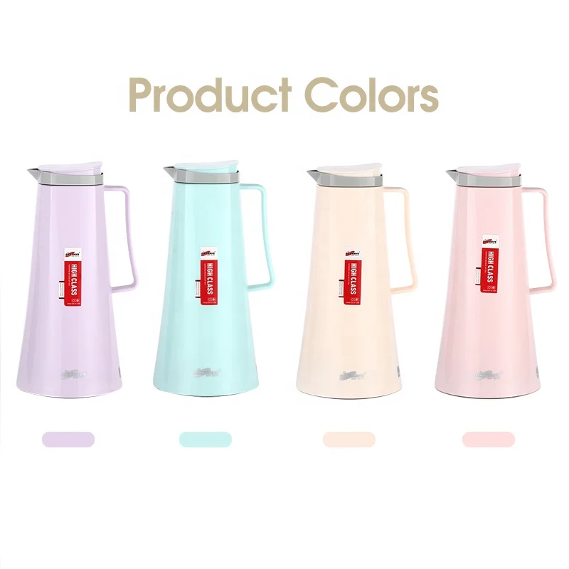 DAY DAYS Vacuum Flask Food Grade PP Body 1.0L Thermo Glass Lined Arabian Coffee Carafe