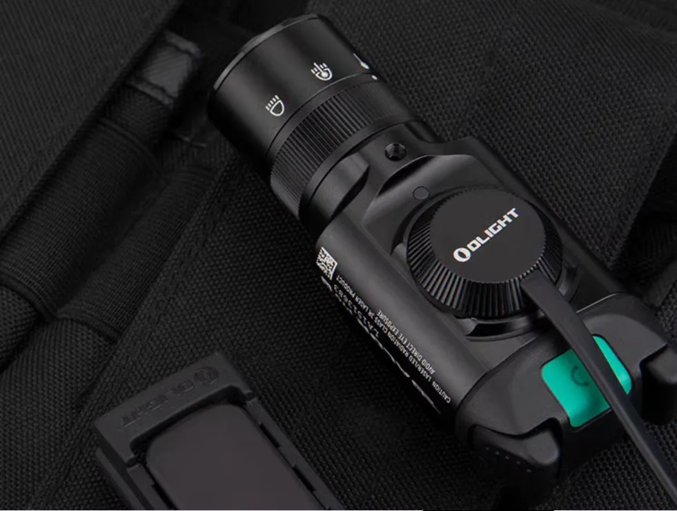 New Modes Magnetic Charging 1500LM Bright White Light Intense Rechargeable Tactical Light with Green Laser