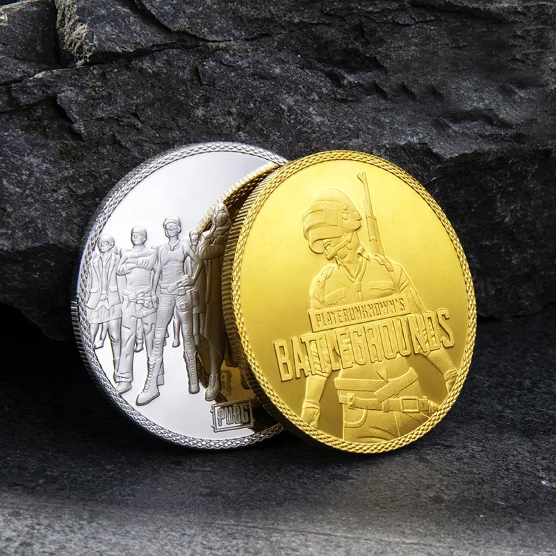 Fan Shu Factory Made Wholesale Gold Silver Plating Battleground Souvenir Metal Coin