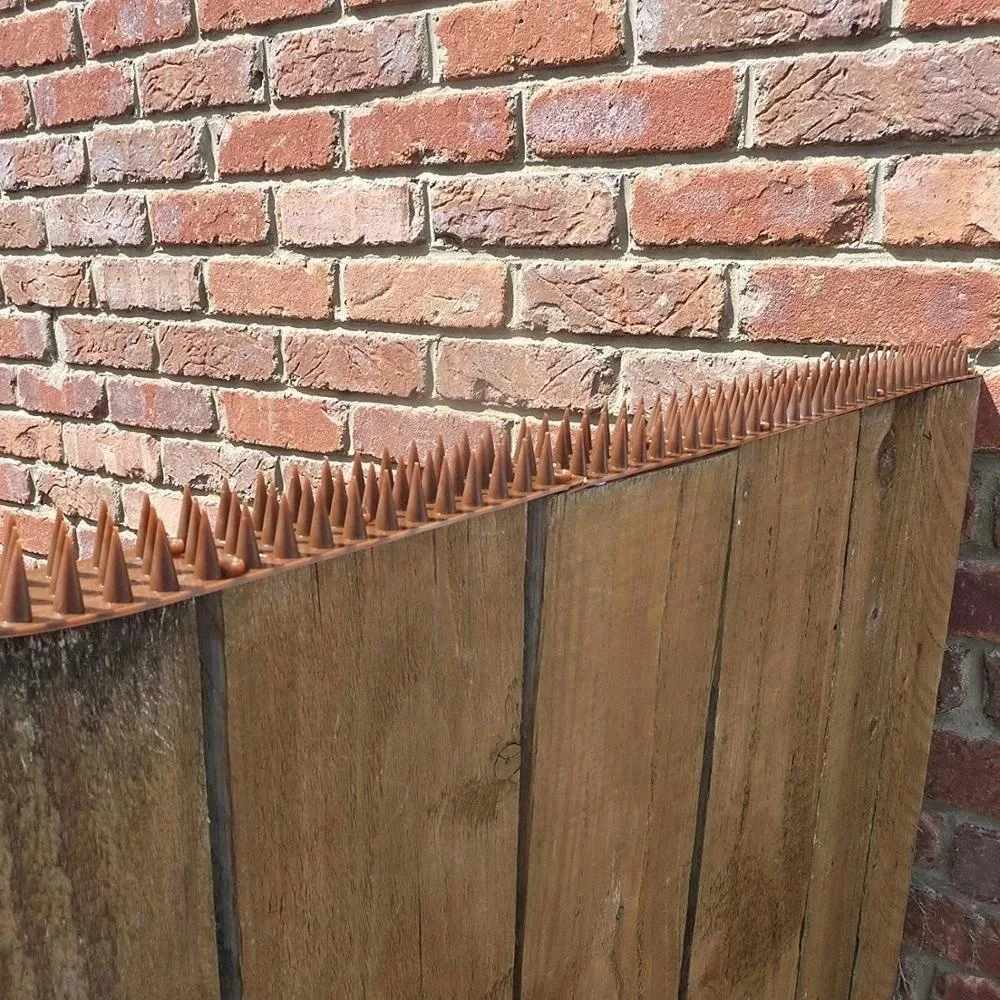Bird Repellent Cat Deterrent Device birds scare Wall Fence 50cm Plastic Spikes drive bird away