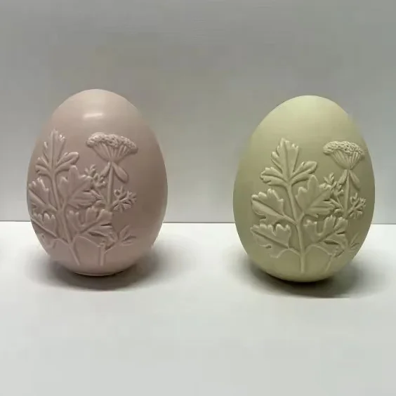 NORDIC EASTER CERAMIC SPRING DECORATION egg shape ceramic tabletop home decoration