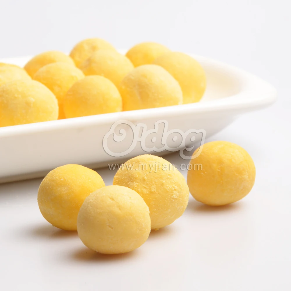 Private Label Dog Food Wholesale Freeze Dried Quail Egg Yolk Dog Treats Single Ingredient Dog Snack Treat