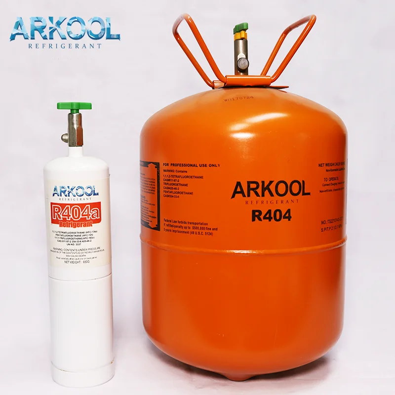 ARKOOL good quality 10.9kg refrigerant r404a gas cylinder