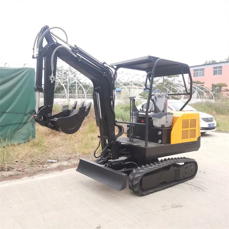 Chinese Agricultural Machine 2 Ton Mini Excavator mini digger per il giardino