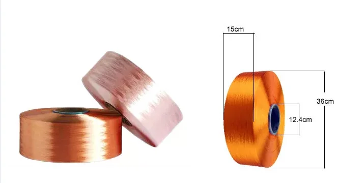 Hilado De Poliester SIM 250 dtex 48 Filamentos POY Filamento O Fibra Continua