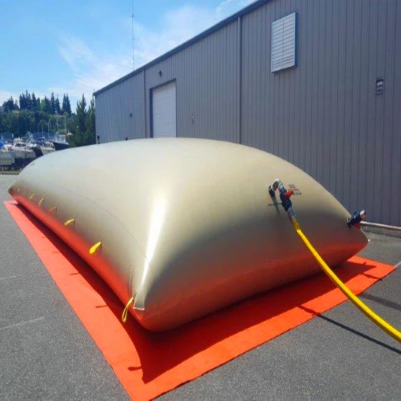6000L reservoir PVC Tarpaulin inflatable foldable Flexible Water Storage Bladders Pillow Tank