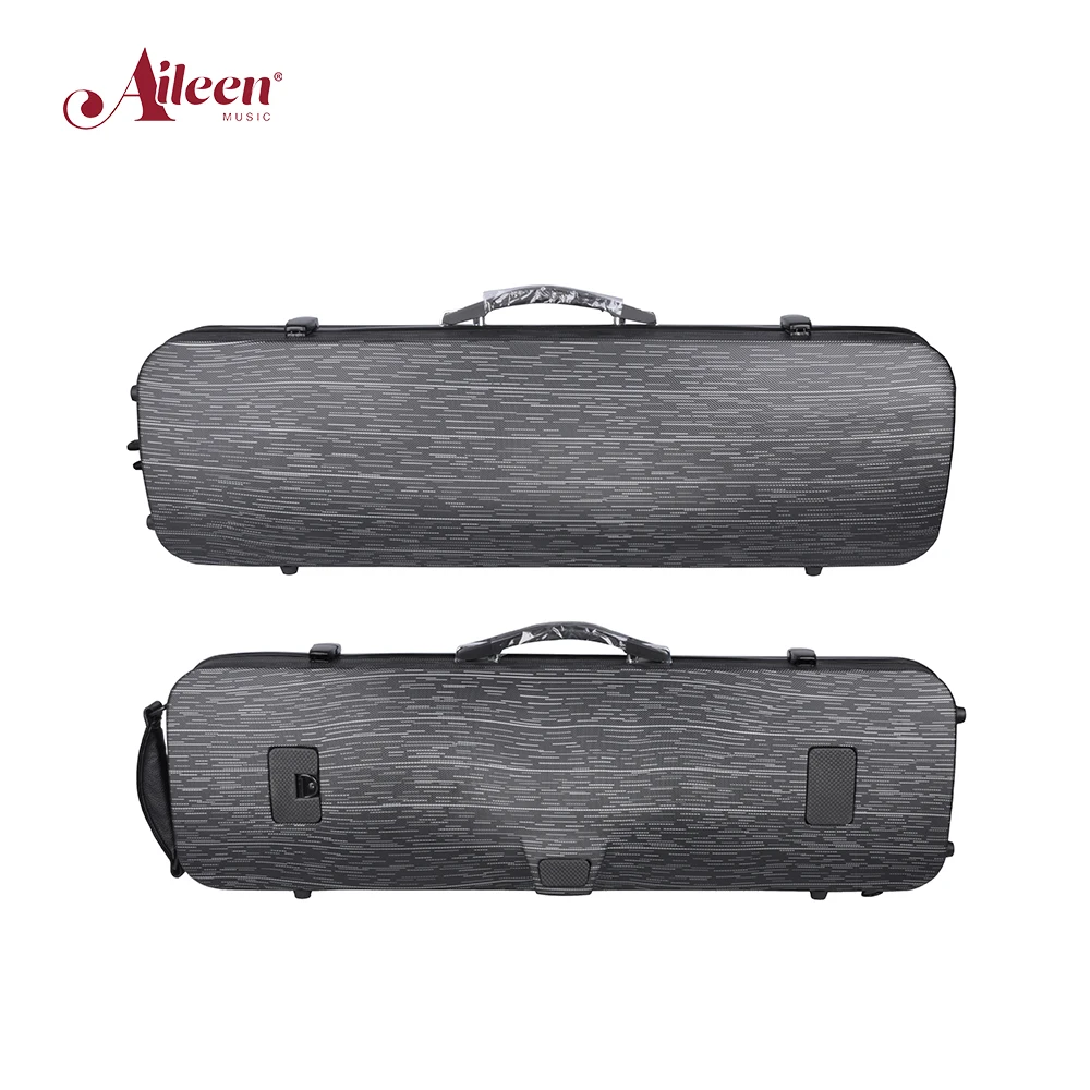 Manufacturer Oblong Shape Back Soft Pad Violin Hard case 4/4 Professional(CSV-P308A)