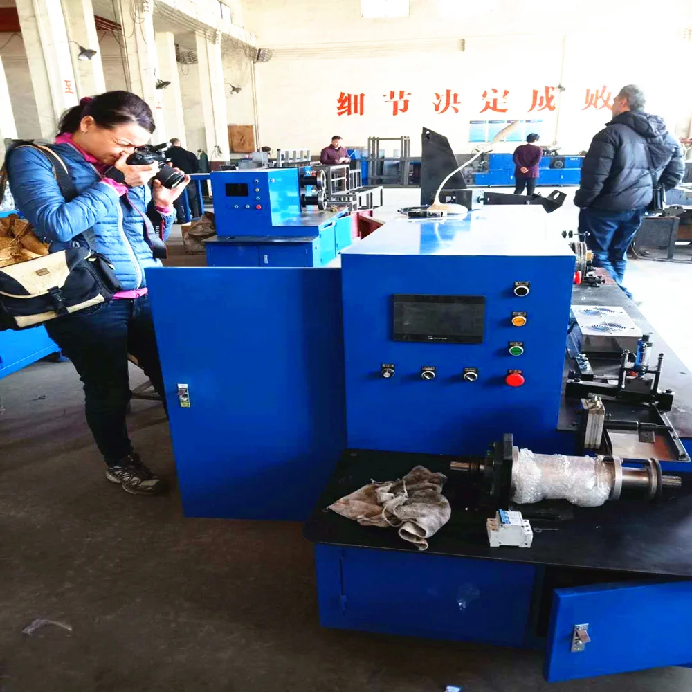 New invented high efficiency coil nail making machine