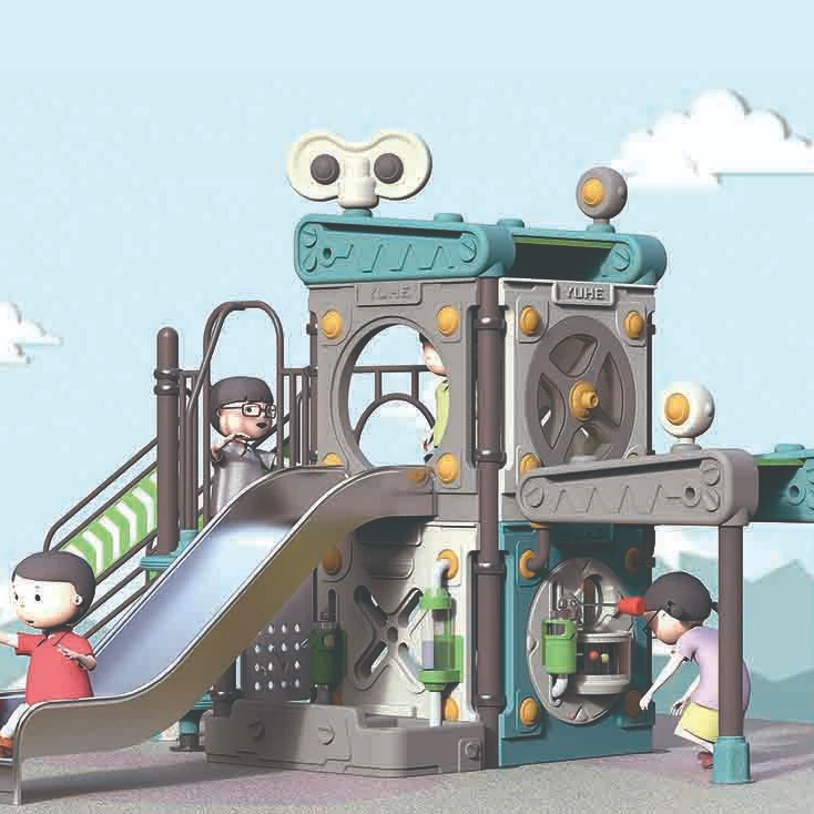 New Plastic Water Slide Children Outdoor Play Games Kids Play Set Outdoor Playground