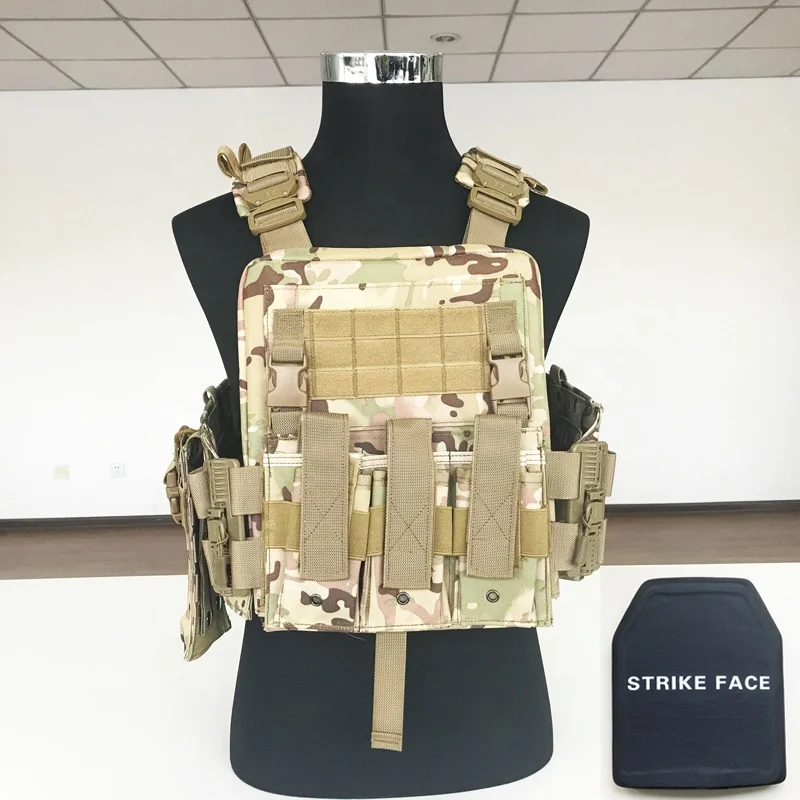 500D Cordura Nylon Outdoor Chaleco Tactico Molle Vest Gilet Tactique Multicam Plate Carrier Tactical Vest