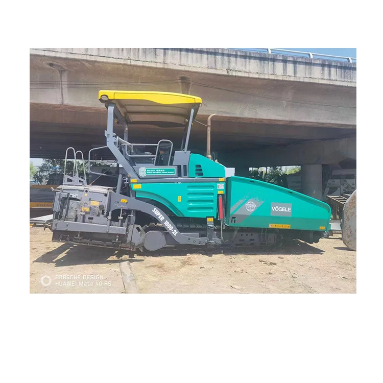 2013 used asphalt paver vogele 1800-2
