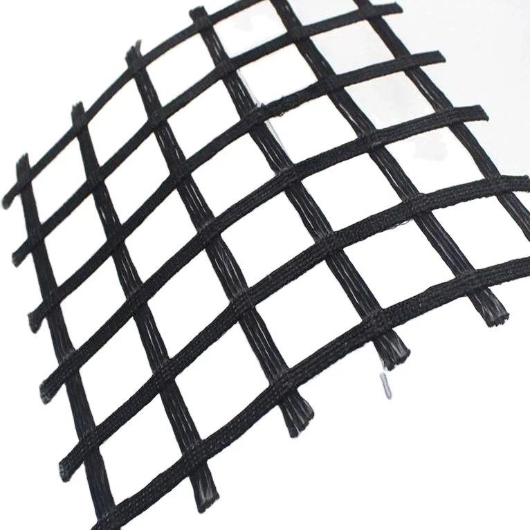 
Retaining and slope protection geogrid 