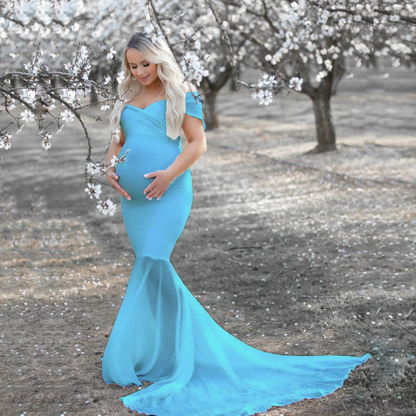2021 повседневные платья для женщин для беременных, платья для фотосессии, камвольная элегантная