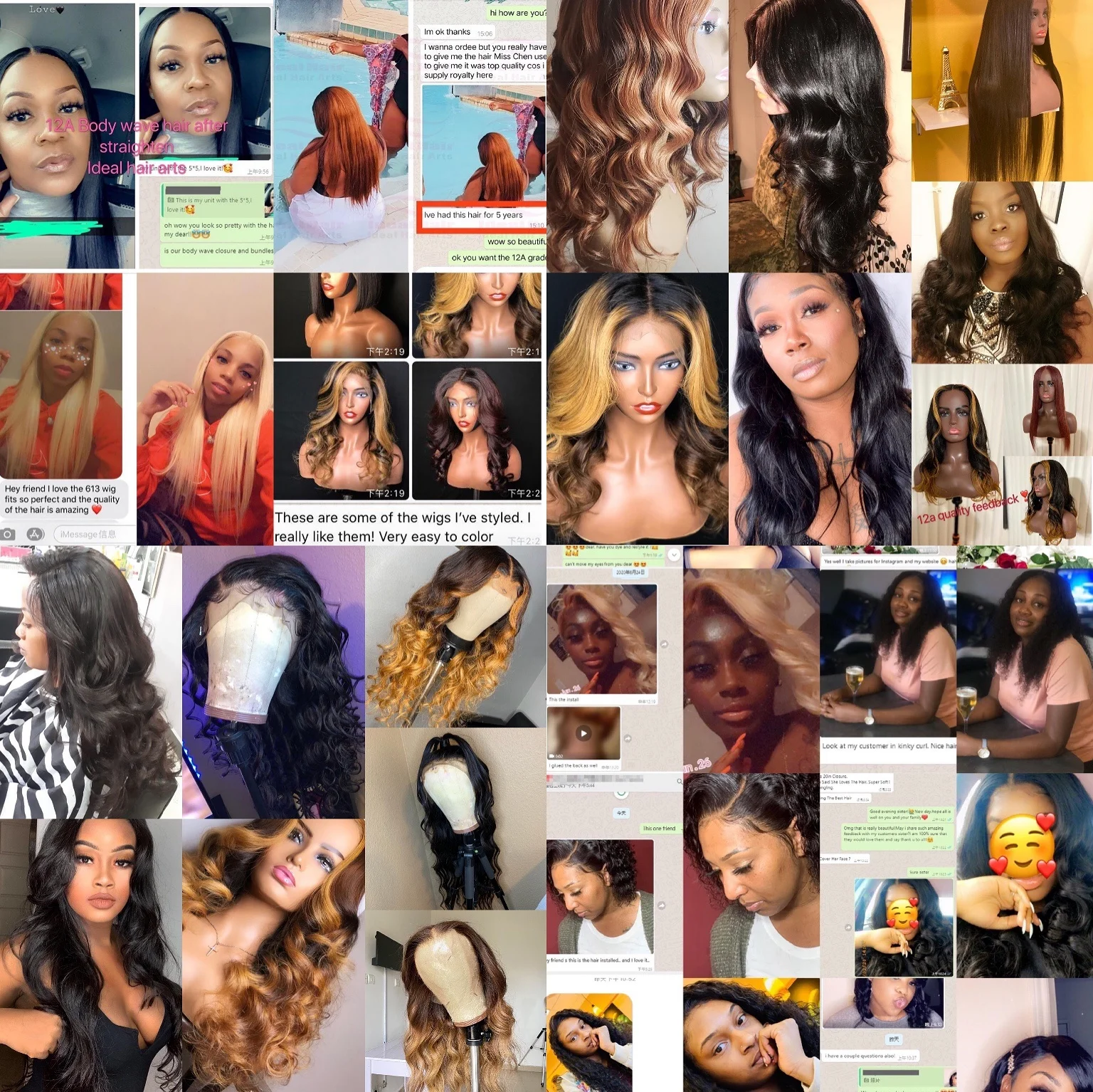  Идеальный оптовый набор для завивки волос расслабляющие волосы романтические завитые человеческие