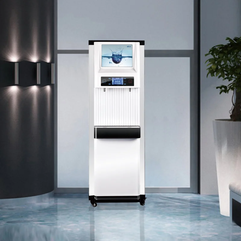 800G Water Treatment Machine Hot and Cold Stand Large LCD Screen Remote Monitoring Water Dispenser Price