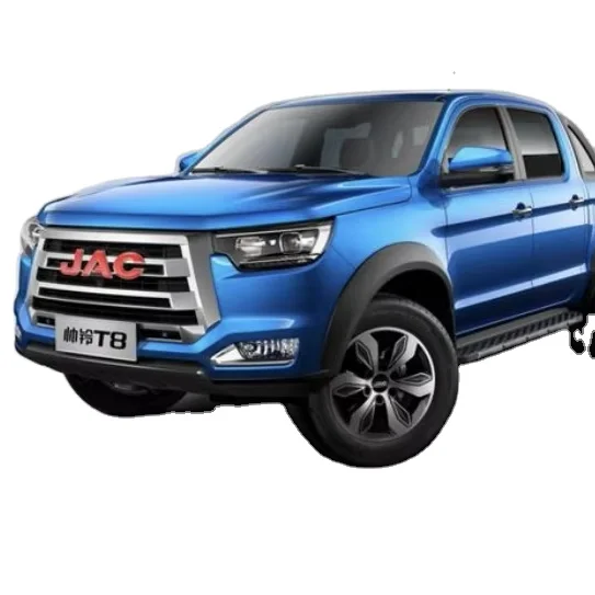 JAC T8 Pickup Truck Auto Diesel 2.0T Powerful 4*4 Pickup 4DW 2DW Stock Vehicle For Sale