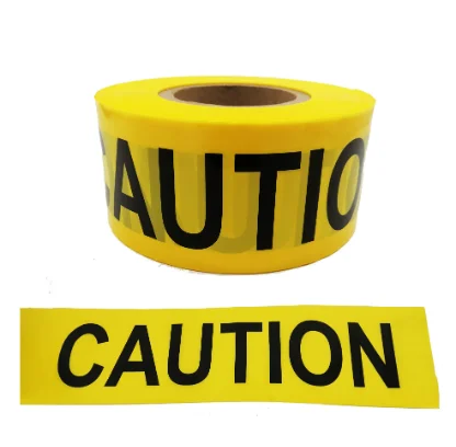Industrial Traffic Caution Tape Safety Warning Tape Peligro NO pase PE Barricade Tape