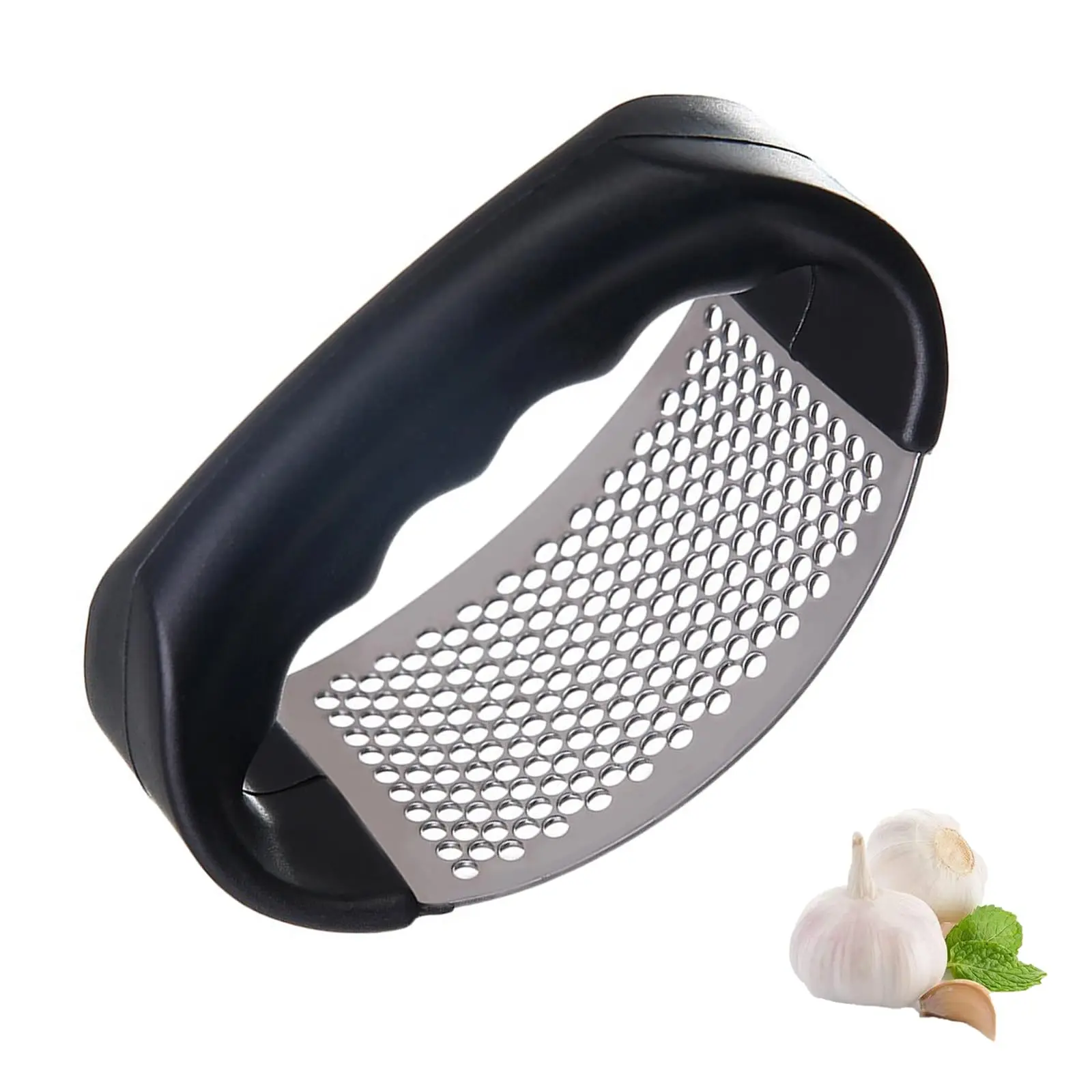 Stainless Steel Garlic Masher Kitchen Device Household Manual Garlic Crusher Presser Garlic Press Multi-function