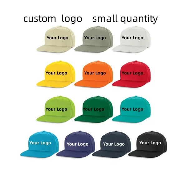 DYMF Small Batch Customization Wholesale Design Embroidery Unisex Vintage Sports 35% Cotton 65% Polyester Snapback Cap