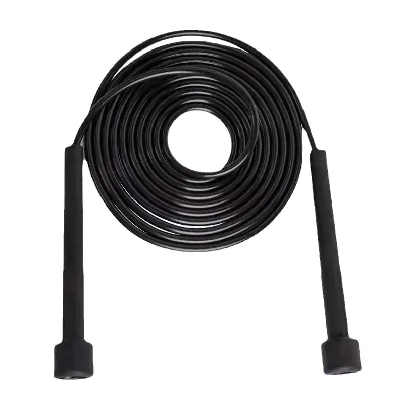2025 Custom Logo Wholesale Ball Bearings New Trends Fitness Adjustable Length Skipping pvc Jump Rope for strength Training